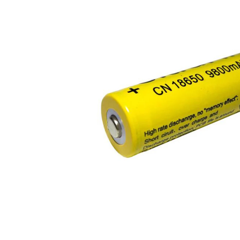 Cncool 1pcs 18650 Battery 9800mAh 3.7V Rechargeable Li-ion Lithium Bateria for LED Flashlight Torch | Электроника