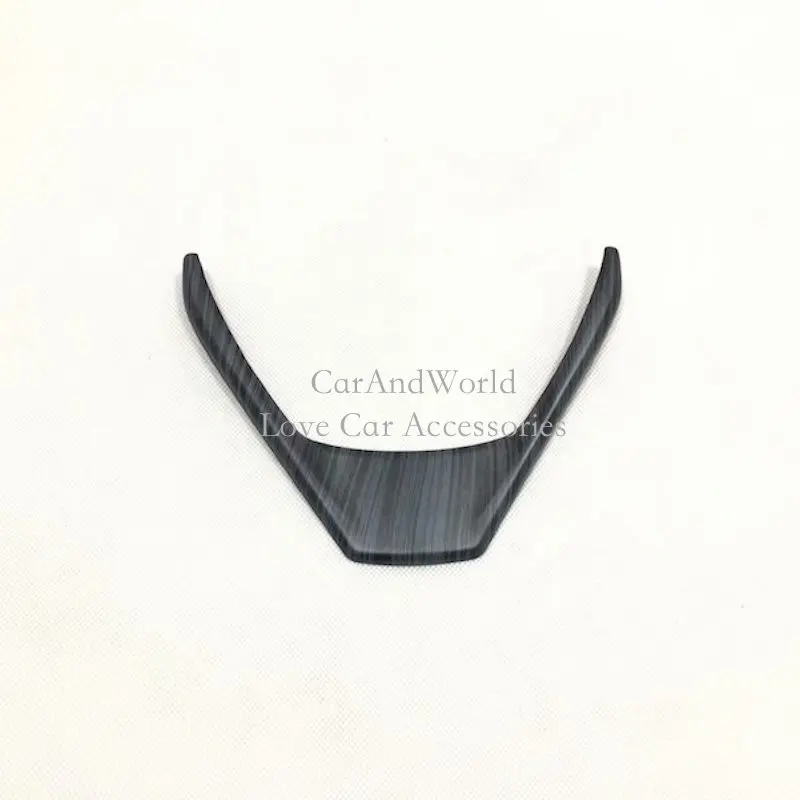 A Style 1pcs Для Toyota RAV4 внутренний руль с блестками, Формовочная рама, хромированная наклейка, аксессуары для автомобиля - Цвет: A Style 1pcs
