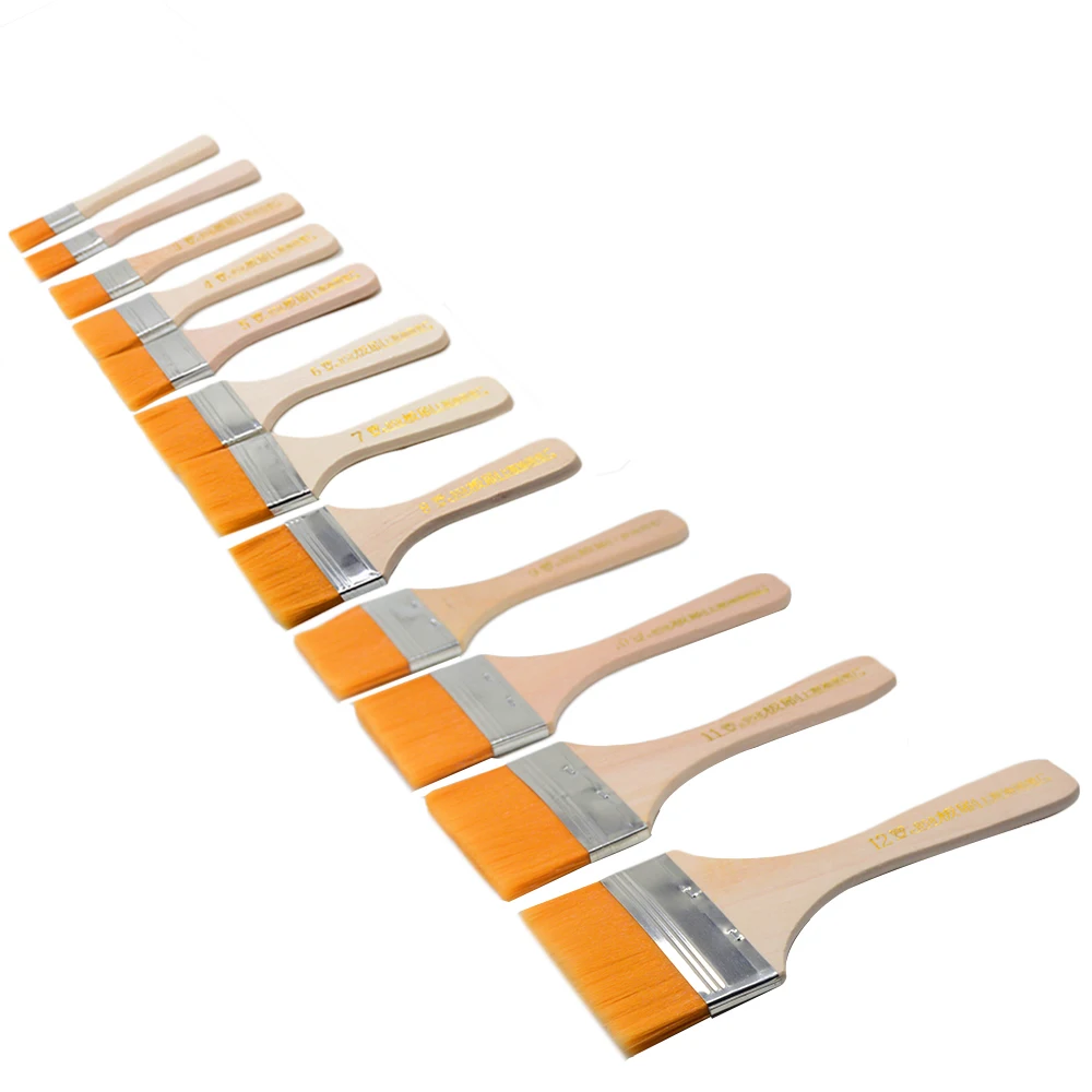 1 шт. нейлоновая кисть для масляной краски|Кисти рисования| |