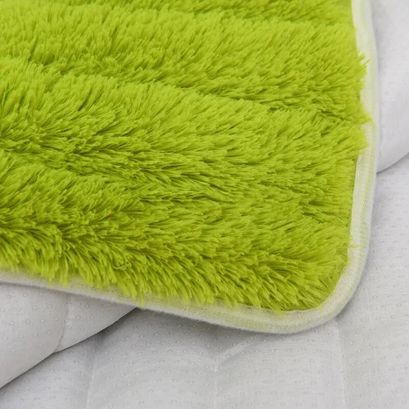 1 pcs light green Зеленый плюшевый чехол для дивана, полотенце, пушистый мягкий чехол, нескользящий чехол для дивана, для гостиной, эркер, коврики, украшение, 1 шт - Цвет: 1 pcs light green