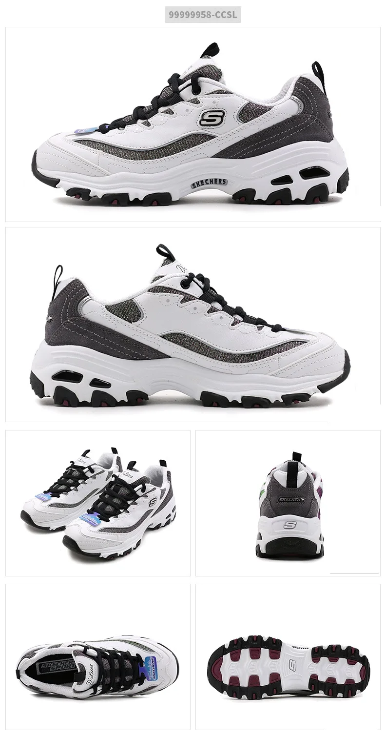 Skechers/; D'LITES; Повседневная обувь; модная женская обувь на платформе; фирменный дизайн; кроссовки; удобная дышащая женская обувь; 999958-ccs