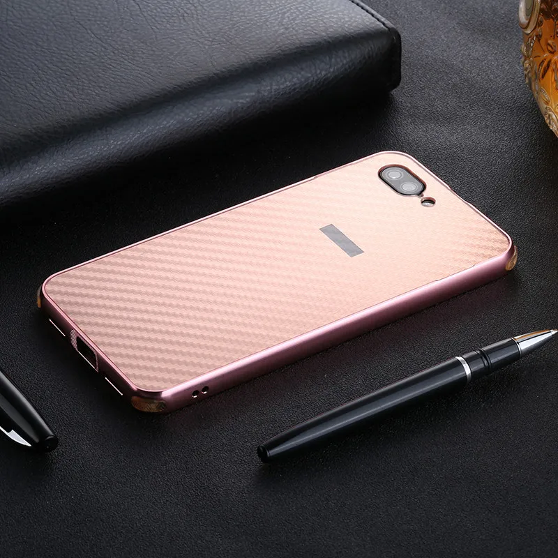 Металлический бампер из углеродного волокна для Asus Zenfone 4 Max ZC520KL Pro ZC554KL ZD552KL ZE554KL ZC550TL AR ZS571KL жесткий чехол Funda