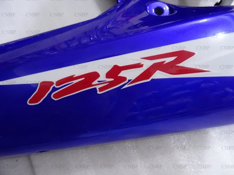 CBR125R 2002 2006 Пластиковые обтекатели CBR 125 RR 2005 Кузов 04 05 синие белые красные
