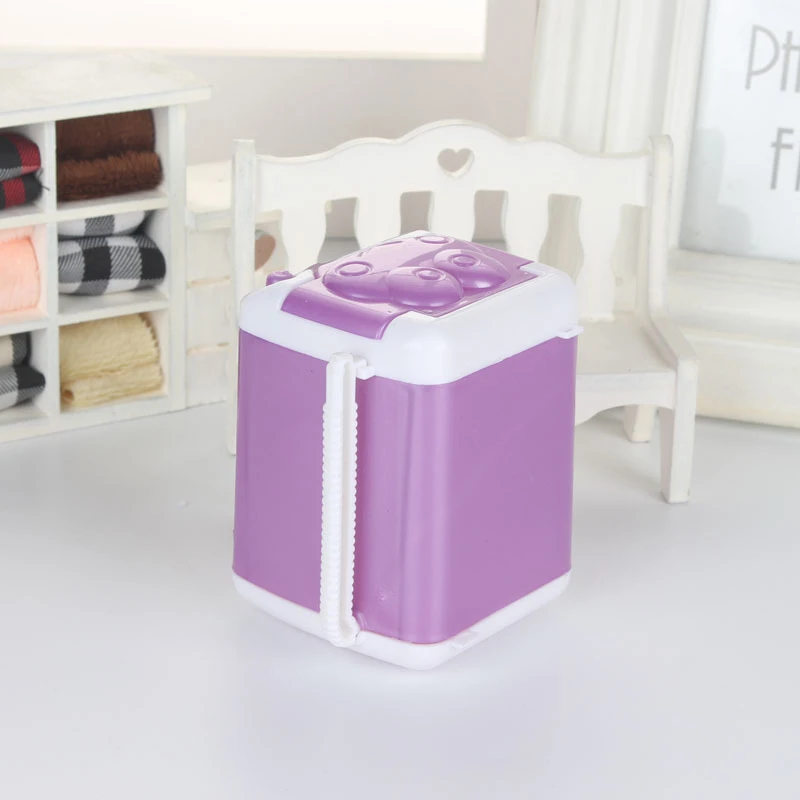 Игрушка Miniatura Современная миниатюрная стиральная машина мебель игрушки подарки