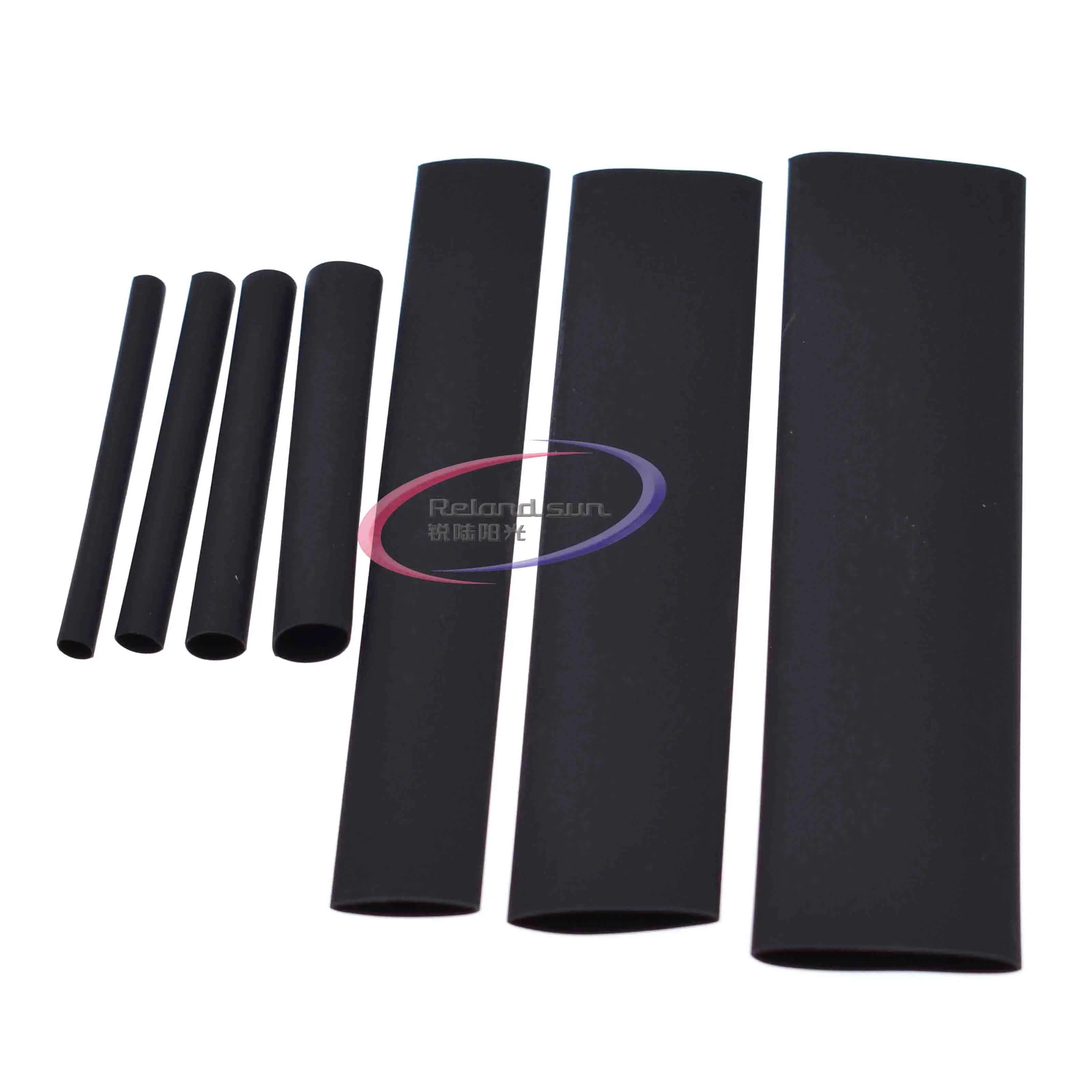 1set 127Pcs Polyolefin Car Electrical Cable Tube kits Heat Shrink Tubing Sleeve Wrap Wire Assorted 7 Sizes Black |