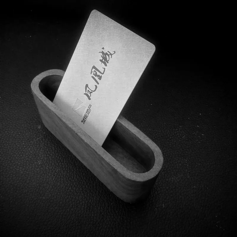 

Business Card Holder Silicone Mold Creative Cement Desktop Name Cards Mould for Concrete Clay Plaster