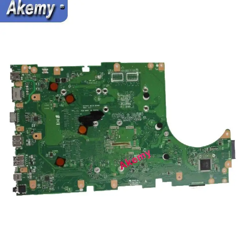 Akemy X756UA материнская плата для ноутбука I3-6100U DDR3 для ASUS X756UWK X756UQK X756UB X756UV тест материнской платы тест ОК