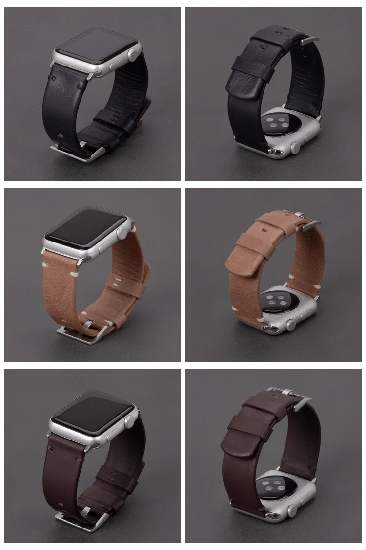 EACHE очень длинный высококачественный ремешок из натуральной кожи для Apple Watch 42 мм для мужских кожаных ремешков для i Watch Series 1 2 3 4