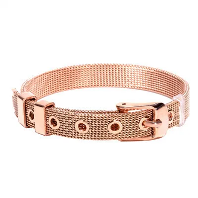 Rose gold Пара браслетов/золото/шарм/Влюбленные/homme/браслеты для пар женщин и мужчин ремешок браслет 8 мм 10 мм браслет из нержавеющей стали femme2019 - Окраска металла: Rose gold
