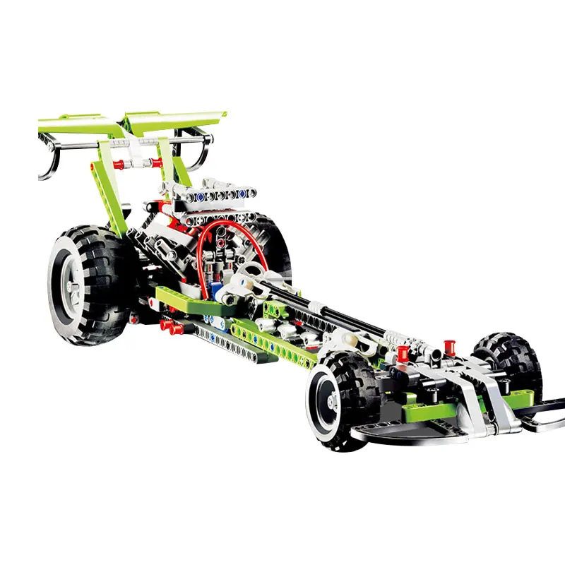 Technic серия 1107 шт. комбайн ДРАГСТЕР Модель Кирпичи Строительные блоки игрушки для детей Совместимые наборы создателей