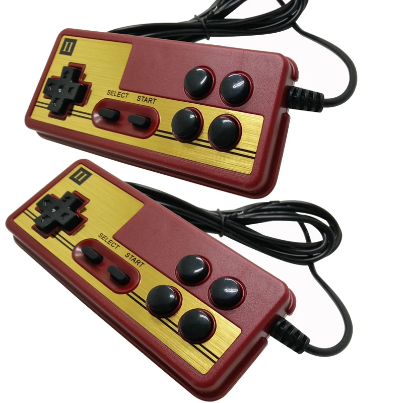 9 Pin резервный игровой контроллер для консольных игр 8 бит ТВ игровой плеер FC красный и белый игровой автомат ручка