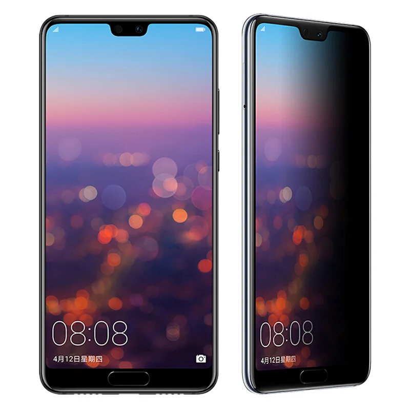 Оригинальная антишпионская Защитная пленка для экрана Huawei P20 Pro с антибликовым