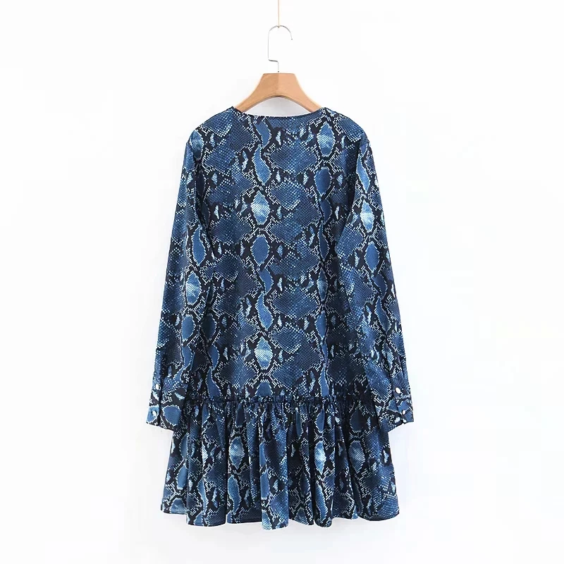 2019 зимнее платье для женщин Vestidos английский стиль Lanon ТРАПЕЦИЕВИДНОЕ серпантин