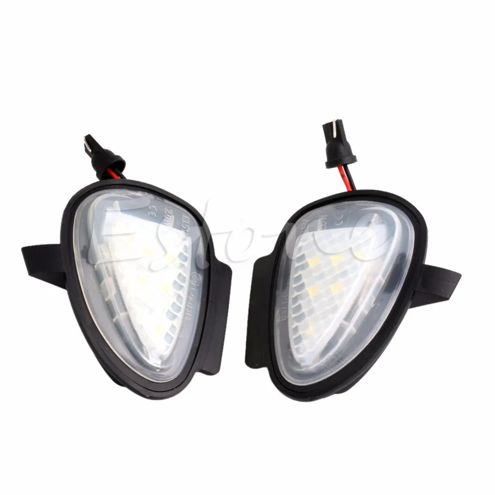 2X прямое подходящее белосветодиодный светодиодное нижнее боковое зеркало