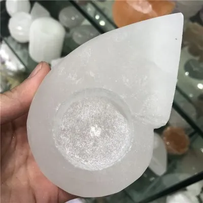 drop tear HOLDER Натуральные камни минералы Белоснежка селенит подсвечник заживляющие кристаллы для рейки исцеления Медитация - Цвет: drop tear HOLDER