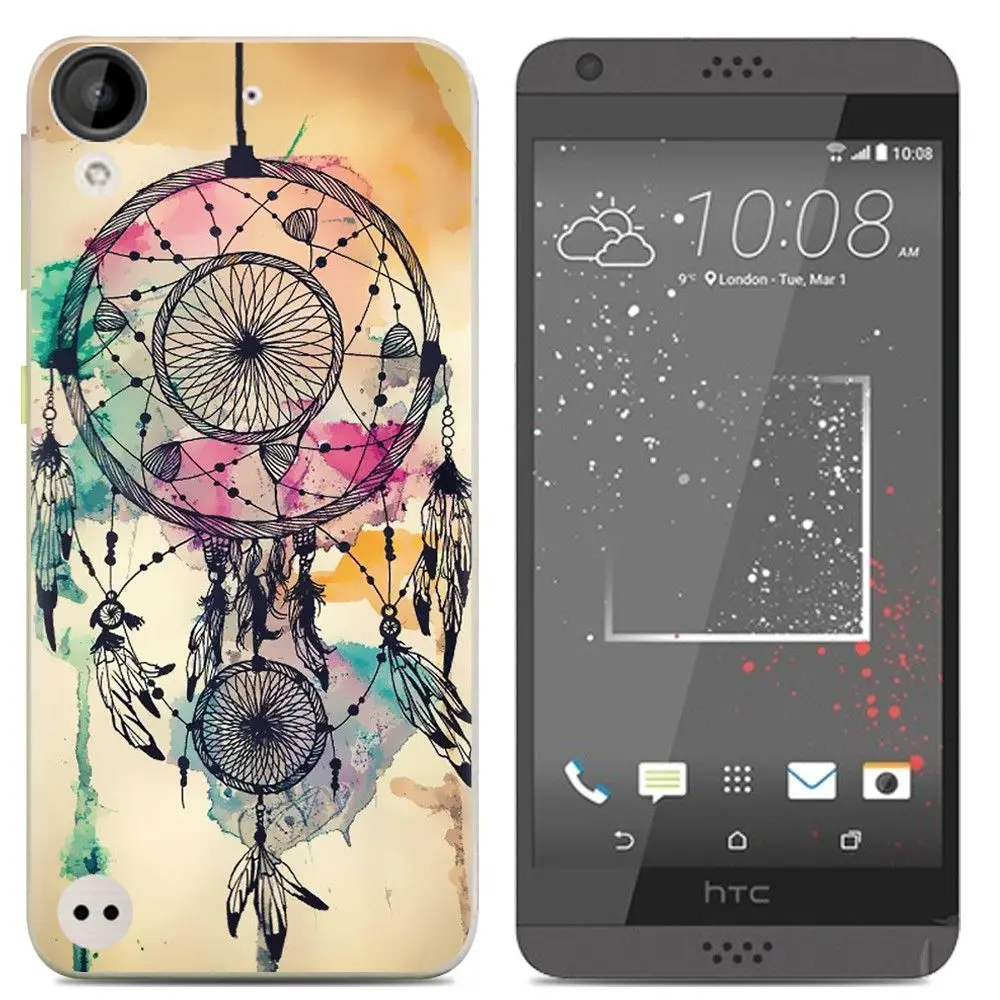 TPU Soft Cases for HTC Desire 650 Silicone Case 5.5&quot Coque Phone Back Cover Shell Cute Fundas |