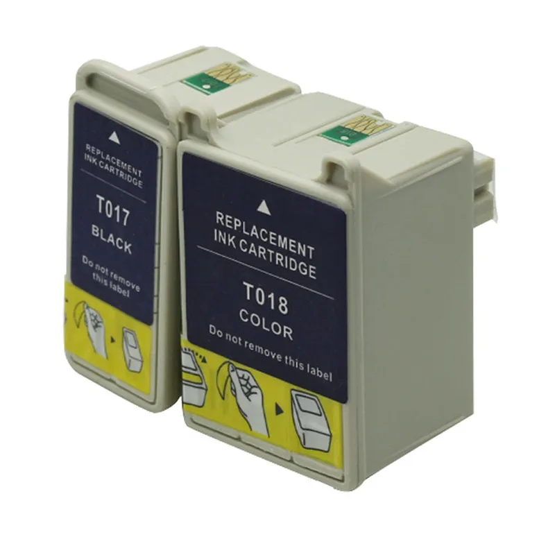 Картриджи T017 T018 для принтеров Epson Stylus Color 680 777 777i 1000ICS чернильные картриджи