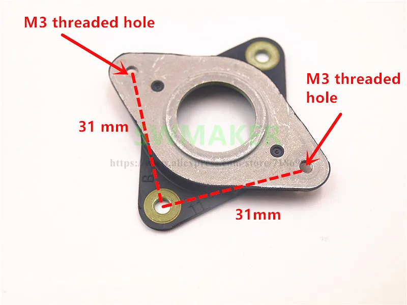 Nema 17 Metal Mounting Brackets with rubber Anti-Vibration Dampers Stepper Motor 3D Printer CNC | Компьютеры и офис