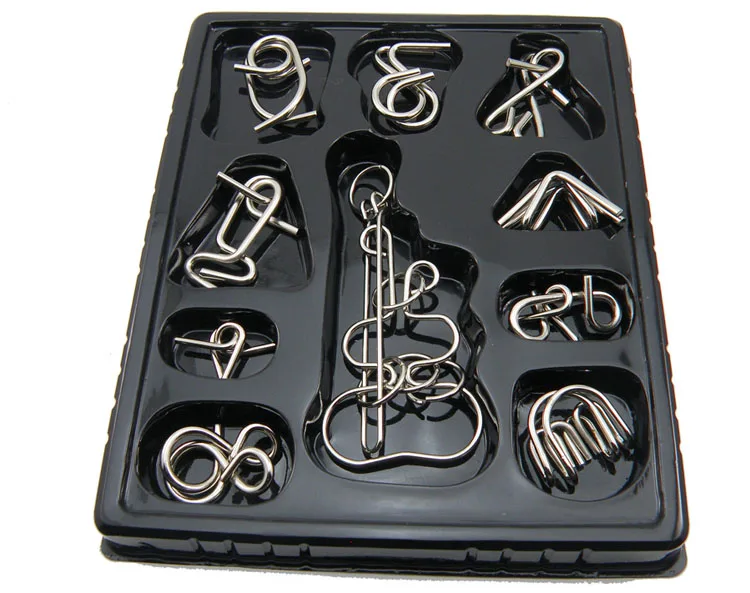 Развивающие игрушки для взрослых и игры кольцо решение Китайский Набор пазлов