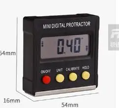 

Mini electronic digital inclinometer level / angle meter / level / metal shell