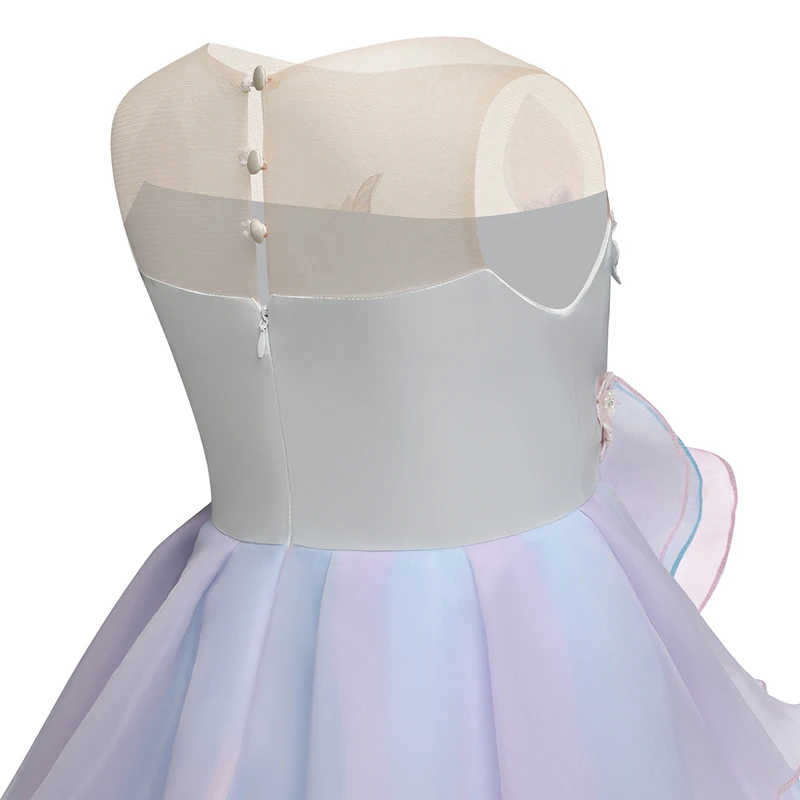 Нарядные костюмы принцессы для девочек vestido unicornio платья детей детское