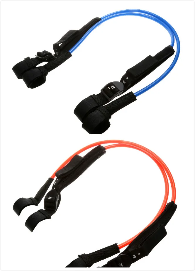 2 шт. синий/оранжевый термополиуретановый ремень для виндсерфинга Регулируемый