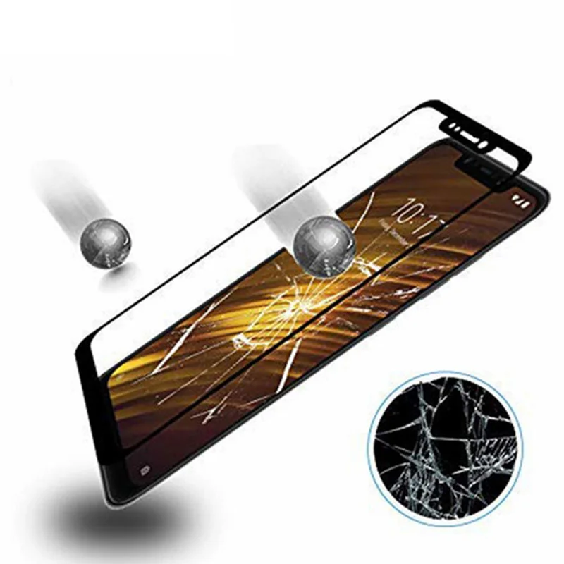 3D стекло для Xiaomi Pocophone F1 закаленное стекло для Xiomi Xaomi 8 Lite my 8 9 светильник Pocophone F1 глобальная Защитная пленка для экрана