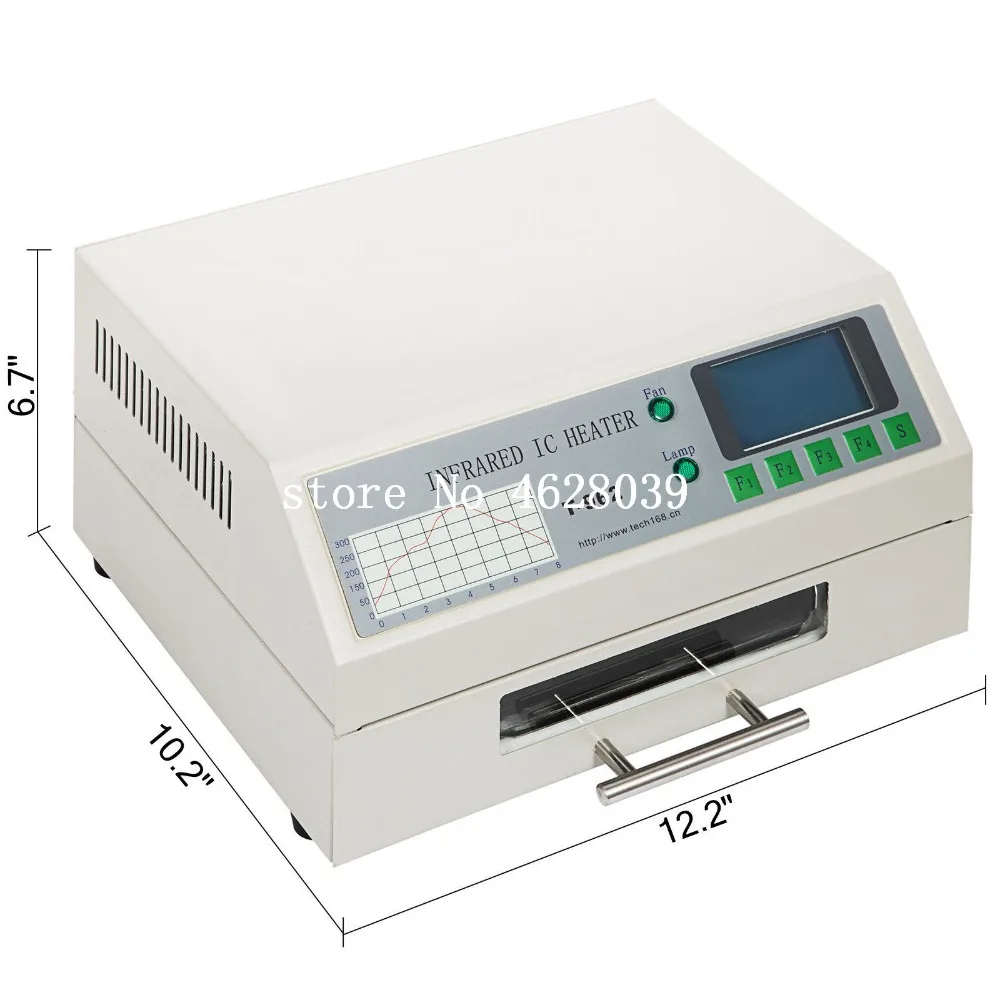 PUHUI T-962 инфракрасный IC НАГРЕВАТЕЛЬ T962 Настольный паяльник паяльная печь BGA SMD SMT паяльная станция T 962 волновая печь