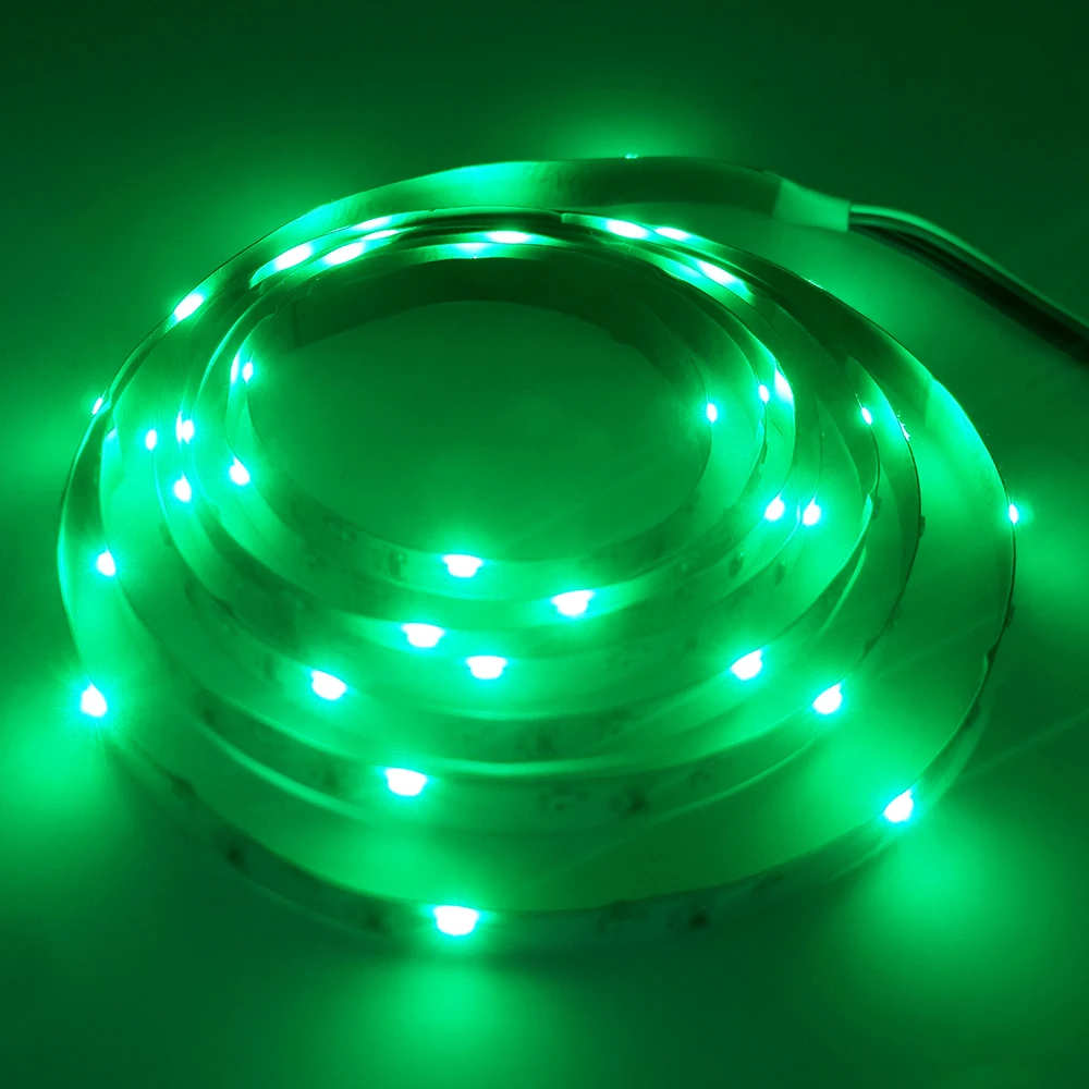 DC12V SMD335 RGB боковая Светодиодная лента гибкая 60 светодиодов/м с пультом