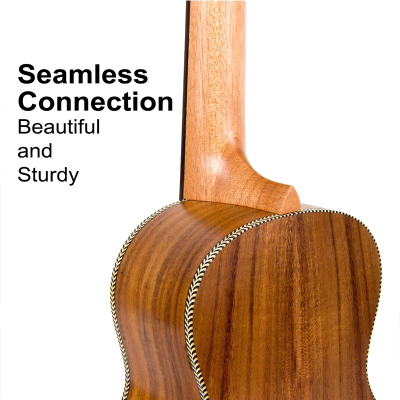 Kmise концертная Гавайская гитара Acacia Ukelele uke 23 дюймов 18 ладов Aquila String с Gig Bag|string