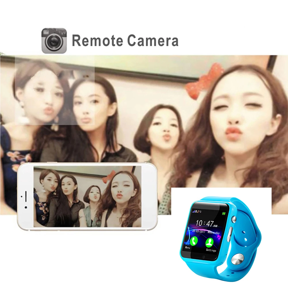 1 54 дюймов умные часы W82 с sim картой камера Bluetooth Smartwatch анти потерянный длинный