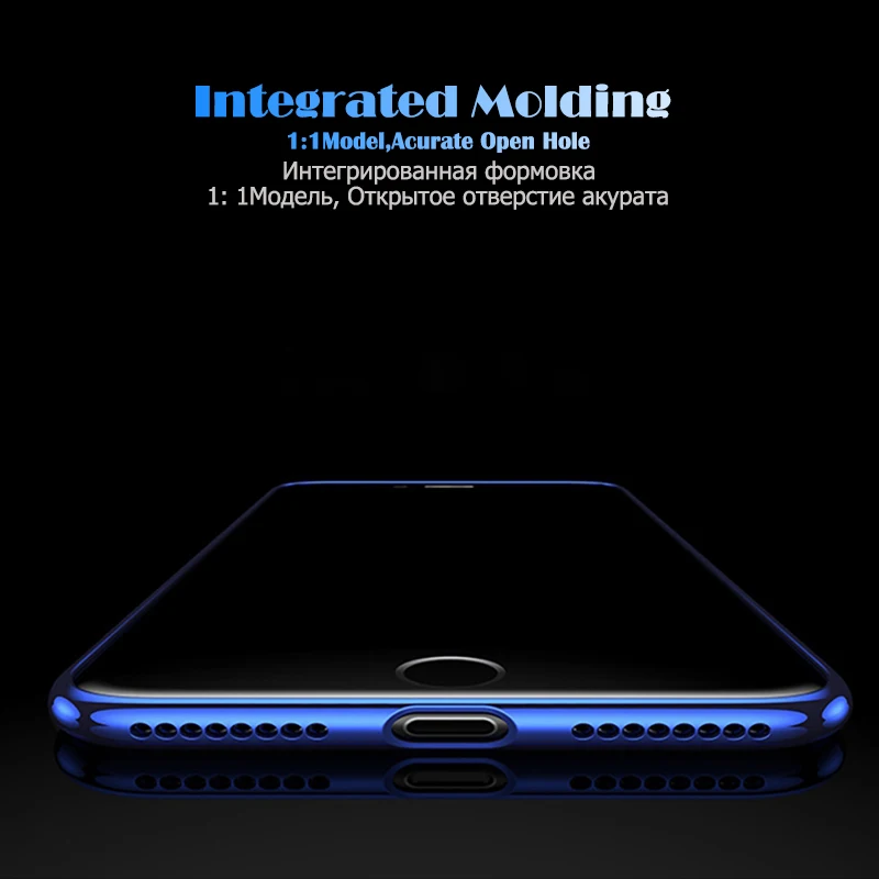 Силиконовый чистый мягкий чехол для iPhone X 10 Xs Max Xr Apple 7 Plus 8 6S 6 Тонкий сотового
