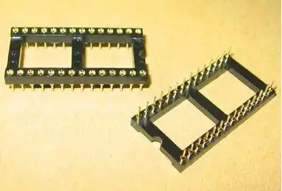 20 шт 28 Pin 2 54 мм DIP SIP круглые IC розетки адаптер припоя тип широкий|adaptor|adaptor socket |