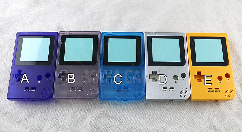 OCGAME 5 компл./лот игры Замена чехол Пластик крышка чехла для Nintendo Gameboy Карманная