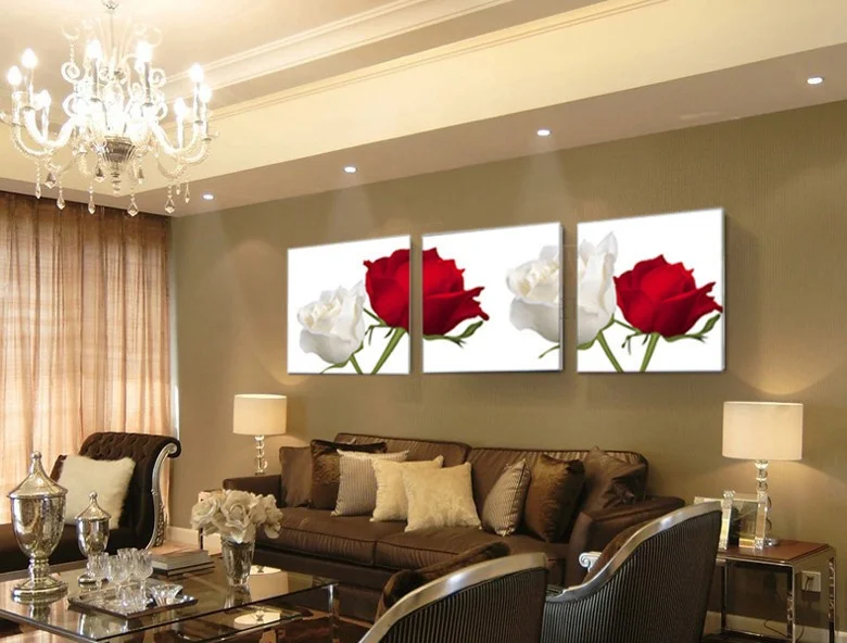 3 Панели холст живопись Декор модульная Фреска настенные картины для гостиной HD