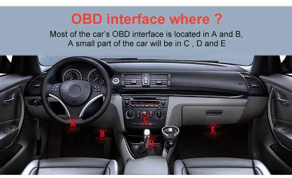 Ancel elm327 V1.5 Bluetooth OBD2 сканер ODBII адаптер Авто сканер ODB для двигателя Android код читателя диагностический инструмент