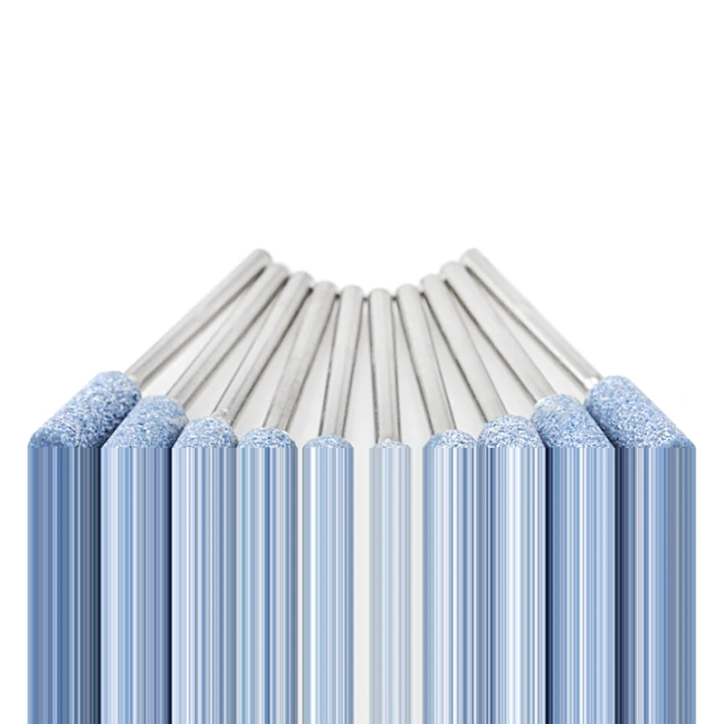 10 шт. роторный дремель инструмент абразивный камень точки электрический