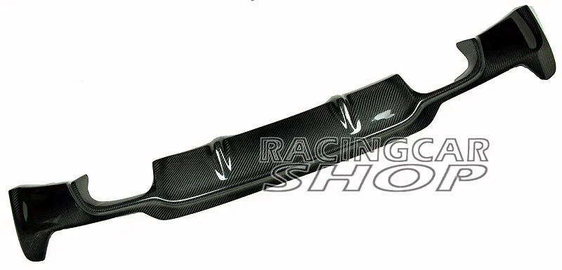 Задний диффузор из настоящего углеродного волокна 435i 4 трубы для BMW F32 F33 F36 4-series