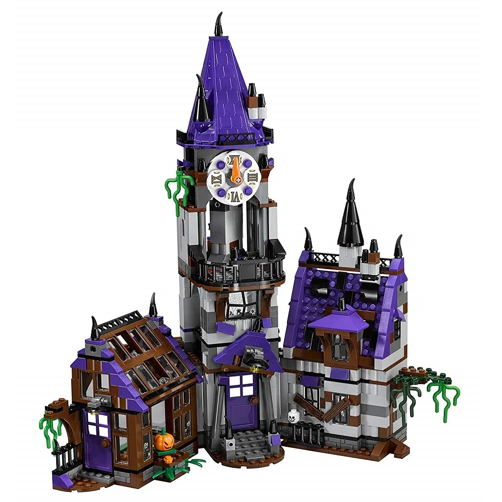 Кирпичи Mystery Mansion совместимые Legoe Scoopy doo 75904 строительные блоки игрушки для детей