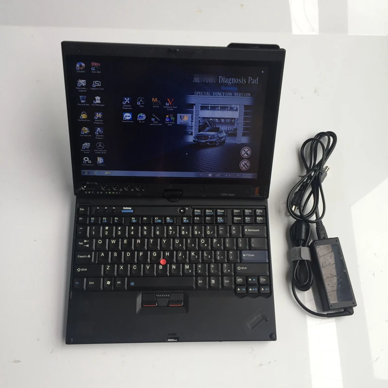 Полный чип MB STAR C5 с программным обеспечением V2020.12 360G SSD X200T 4 Гб диагностический ПК