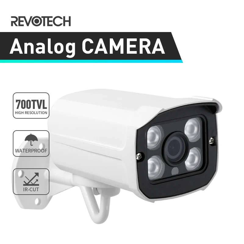 Камера Ночного Видения CCTV 700TVL 4 светодиода ИК Sony Effio E CCD/CMOS наружная камера