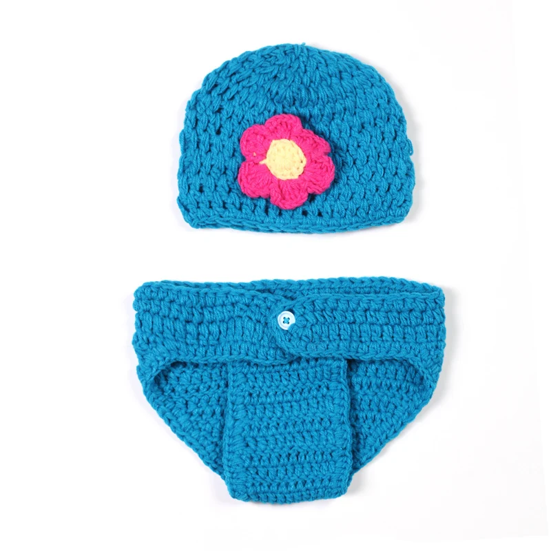 Орхидея кусок взрыв младенческой модели ручное вязание крючком из шерсти Одежда