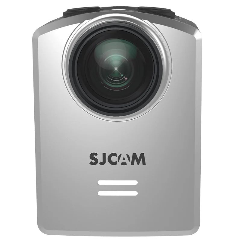 SJCAM M20 гироскоп мини Экшн шлем Спорт DV камера водонепроницаемый 4 к 24fps 2 к 30fps NTK96660 16MP с RAW формат - Цвет: Серебристый