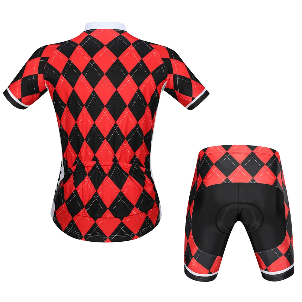 WOSAWE короткий рукав Велоспорт Джерси Набор быстросохнущие дышащие велосипедные