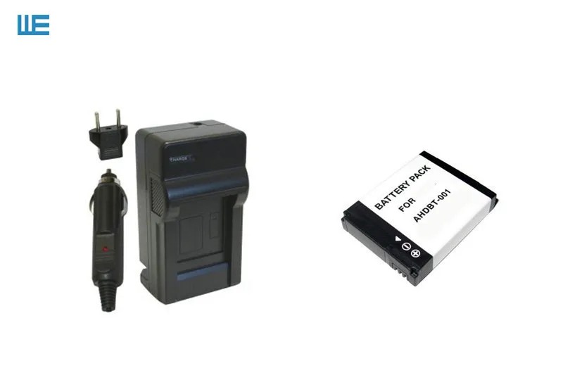 AHDBT-001 AHDBT001 AHDBT002 аккумулятор 1400 мАч + зарядное устройство для цифровых камер Gopro HD