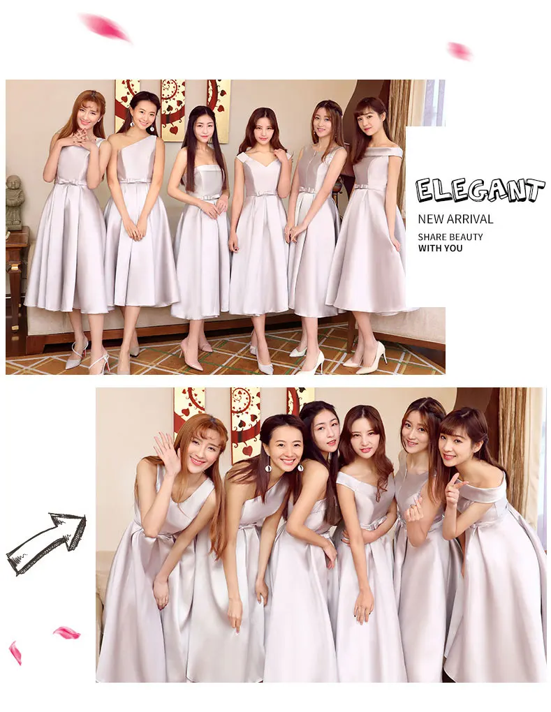 AIJINGYU sexy bridesmaid dress wedding guest formal dresses