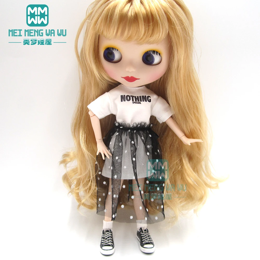 Одежда Blyth 1 шт. модная футболка с надписью для кукол Azone 1/6 аксессуары кукол|Куклы|