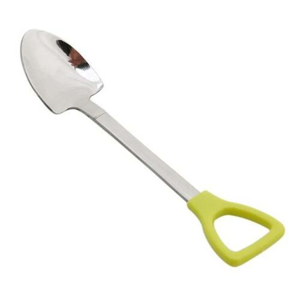 2019 прекрасный высокое качество Нержавеющая сталь ложка-Лопатка Форма вилка Кофе