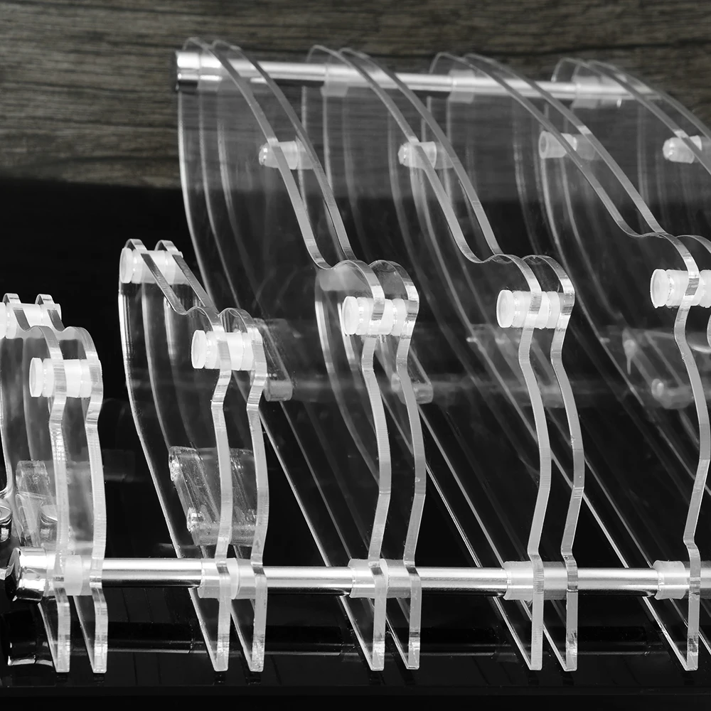 DAMASK подставка для ножей держатель фруктов черный акриловый блок