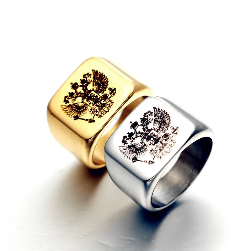 MOREDEAR полированная Титан Нержавеющая сталь кольцо байкерские Для мужчин из